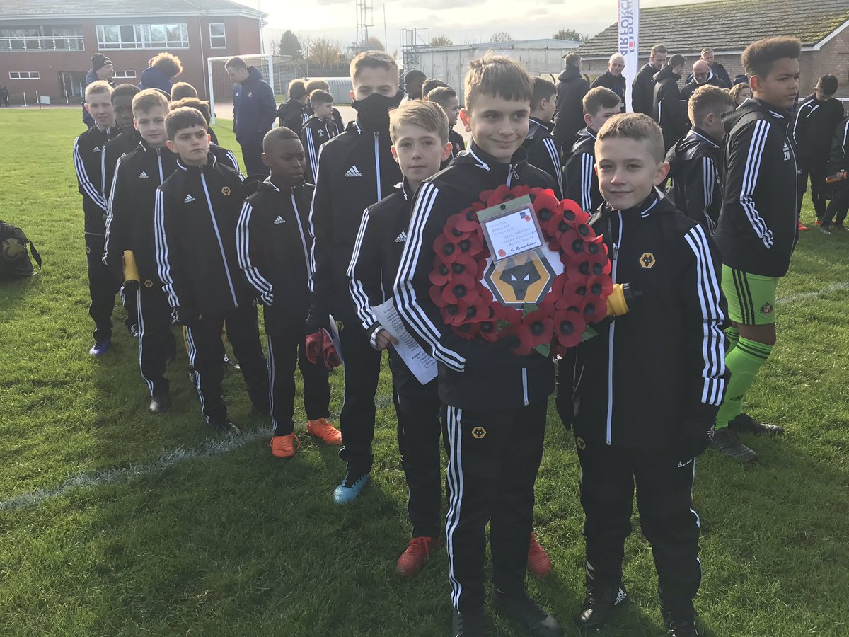 Nick Loftus (@nickloftus1) on Twitter photo Wolves Academy U12 are remembering WW1 in the Premier League’s Christmas Truce tournament at RAF Cosford today. Wolves fallen hero’s - Jack Shelton, Harry Rowbotham and William Blunt. <a href="/WolvesAcademy/">Wolves Academy</a> <a href="/premierleague/">Premier League</a> Wolves Academy U12 are remembering WW1 in the Premier League’s Christmas Truce tournament at RAF Cosford today. Wolves fallen hero’s - Jack Shelton, Harry Rowbotham and William Blunt. <a href="/WolvesAcademy/">Wolves Academy</a> <a href="/premierleague/">Premier League</a>