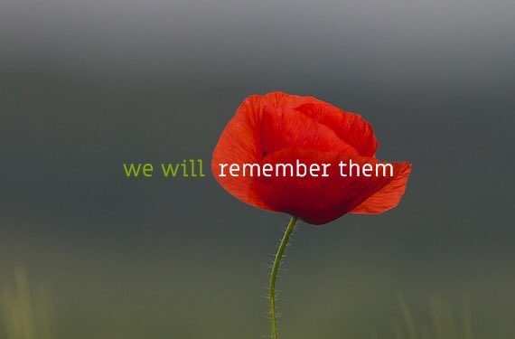 #LestWeForget #RemembranceDay