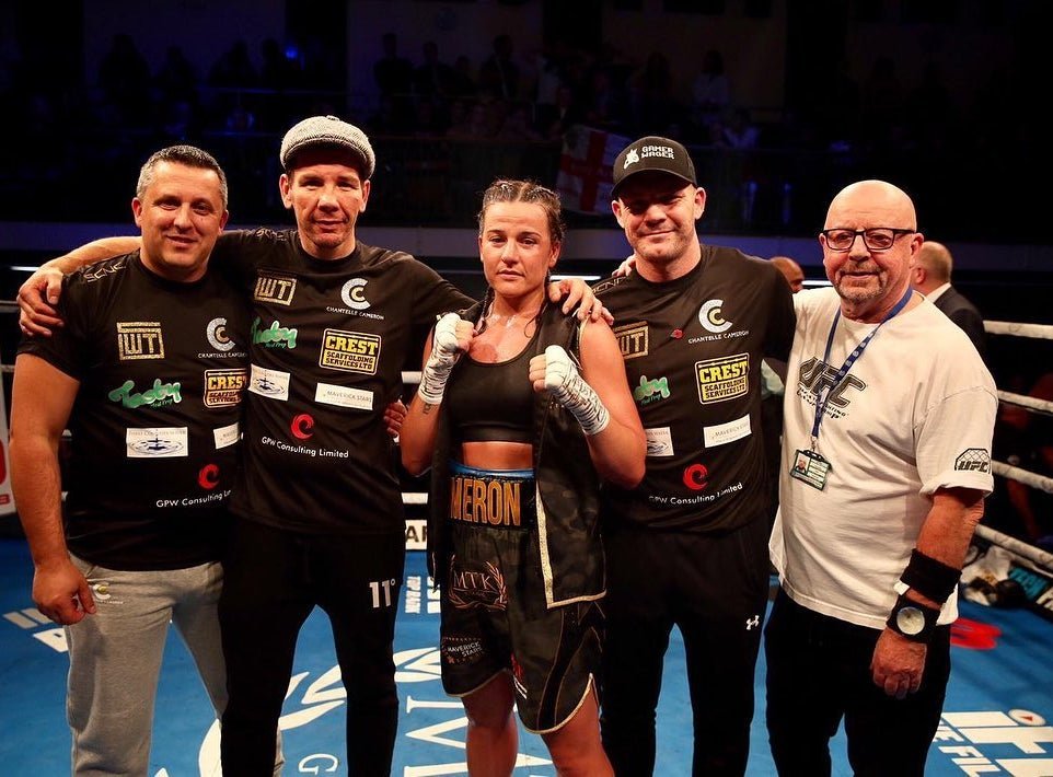 Chantelle Cameron beats Anahi Ester Sanchez by unanimous decision to become mandatory for WBC World Super Lightweight title.

Full story 👉 tiny.cc/hi50fz

#NewsChain @chantellecam #ChantelleCameron @jaydi_mac #JessicaMcCaskill @KatieTaylor #KatieTaylor #womensboxing