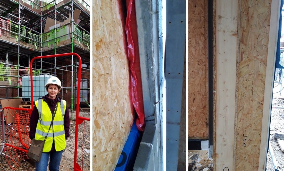 MasterpeaceDev1's tweet image. Great example of how off-site construction can contribute to assisted living schemes. This block of flats is in Rochdale made of structural insulated panels (SIPs). The walls are 172mm wide which results the u-value of 0.16. 
#mmc #structuralinsulatedpanel #sips #landdevelopment
