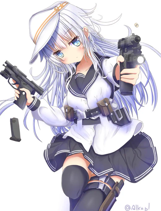 銃と聞いて3種の銃ヴェルちゃんです!
#いい銃の日 
