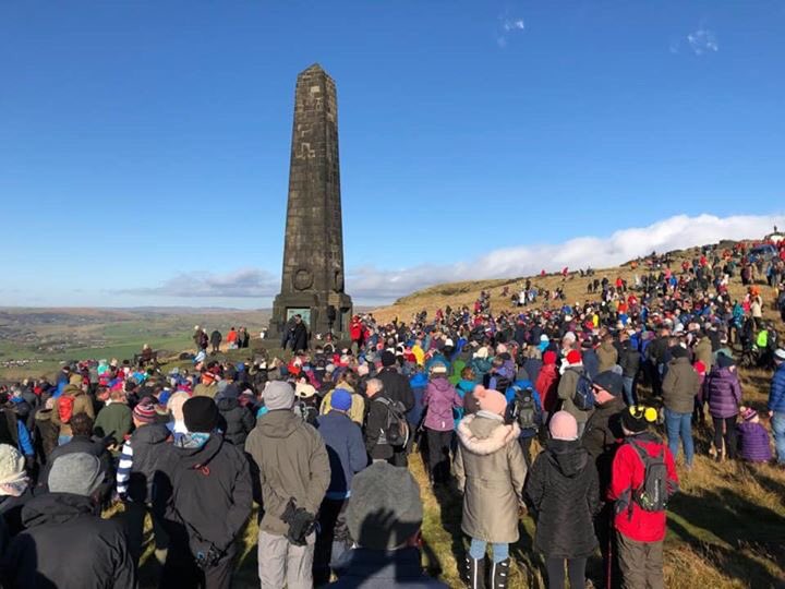 Saddleworth Indy on Twitter "Hundreds make annual walk to Pots and