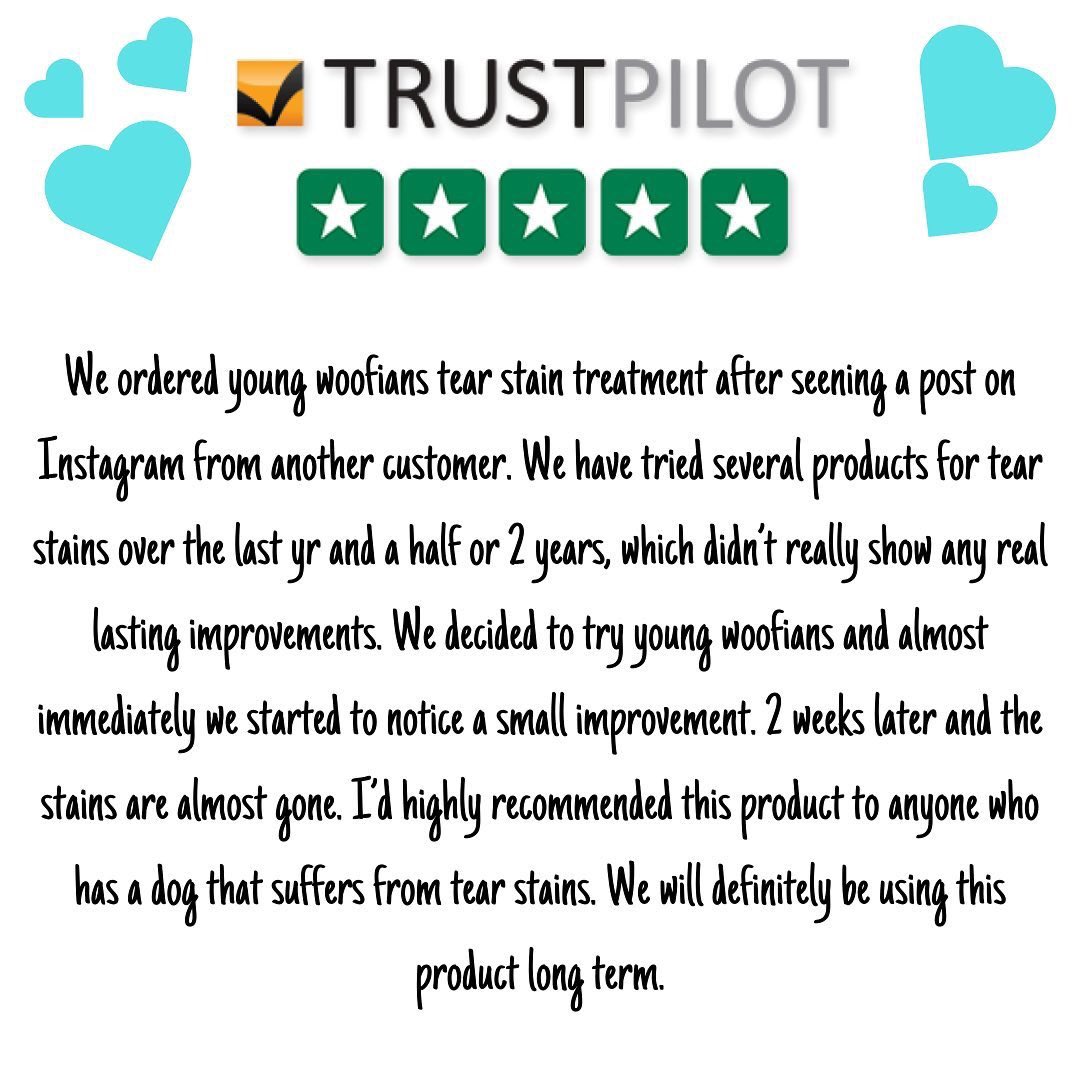 YWoofians's tweet photo. Another amazing 5 star review! Thank you so much @theos_great_adventures
The results speak for themselves. 

Happy tears = Happy Theo

#tearstains #dogtearstains #doggrooming https://t.co/aHIG9Sy9vR