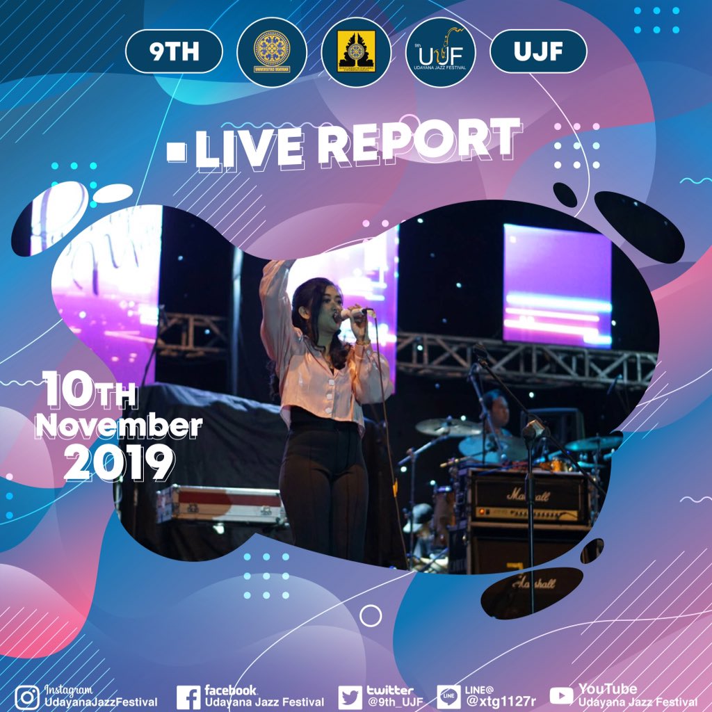 [Pujaniya Metta's Live Report]

Hello jazzers!

How was 'Pujaniya Metta' performance today?  Amazing wasn't it ?!
Not only that, her performance was able to make the atmosphere of the stage turned into the best atmosphere.