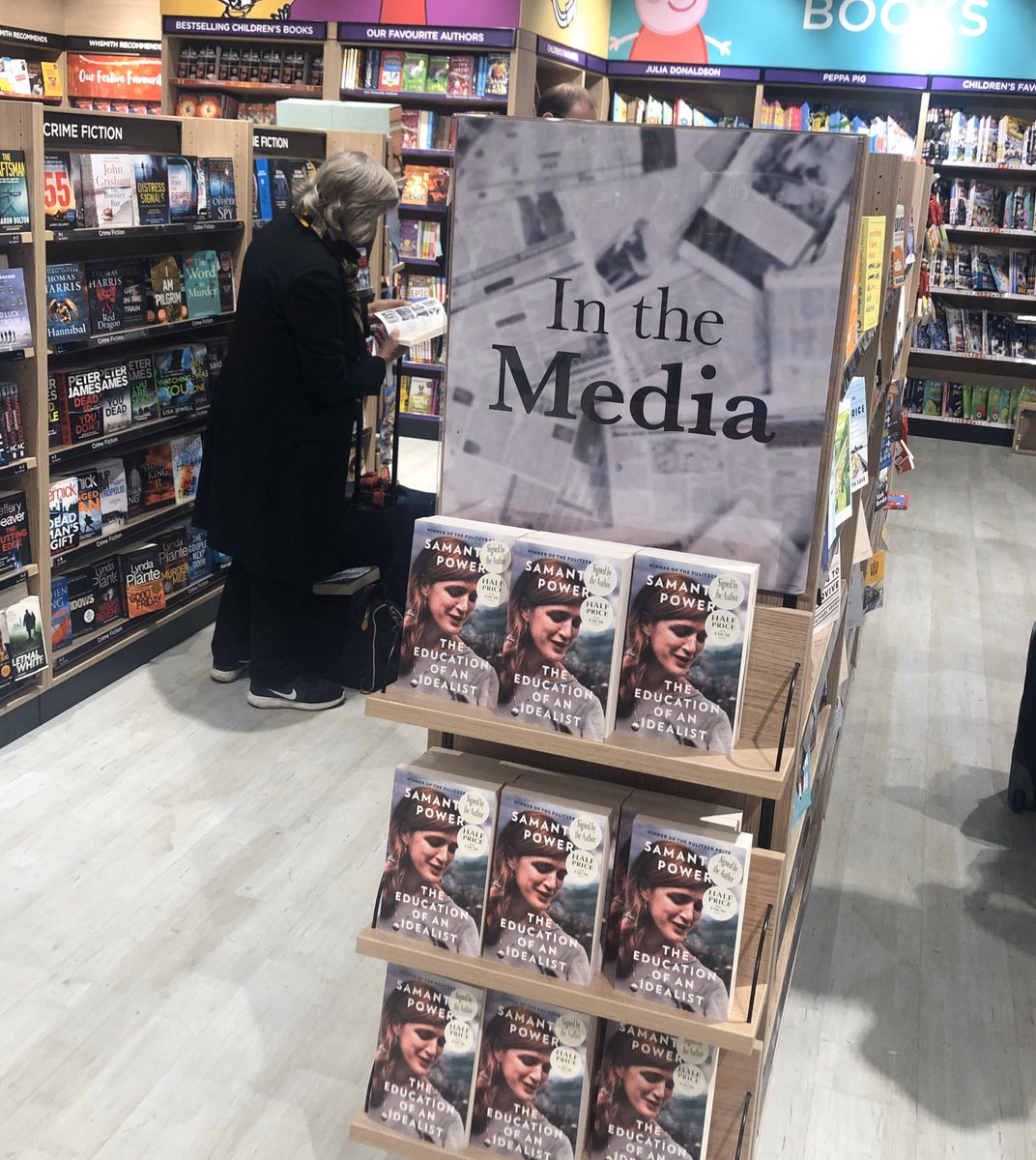 As a 9 year old girl leaving #Ireland to move to America in 1979, I never dreamed I’d one day see this display in <a href="/DublinAirport/">Dublin Airport</a>. Hard to describe how touched I am by the warm &amp; immensely generous way the Irish have welcomed me these last days. #gratitude