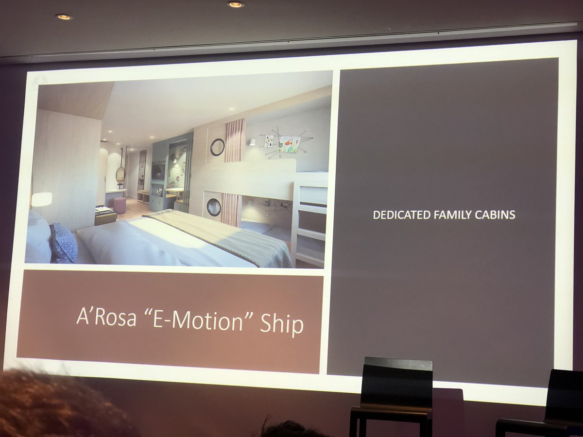 The new A’rosa “ E-motion” river cruise ship will have dedicated family cabins. #arosaemotion #familycruise #rivercruise19 @CLIAUK @arosa_cruises @likelovedo @MadsRoastPR @sarahjchristie