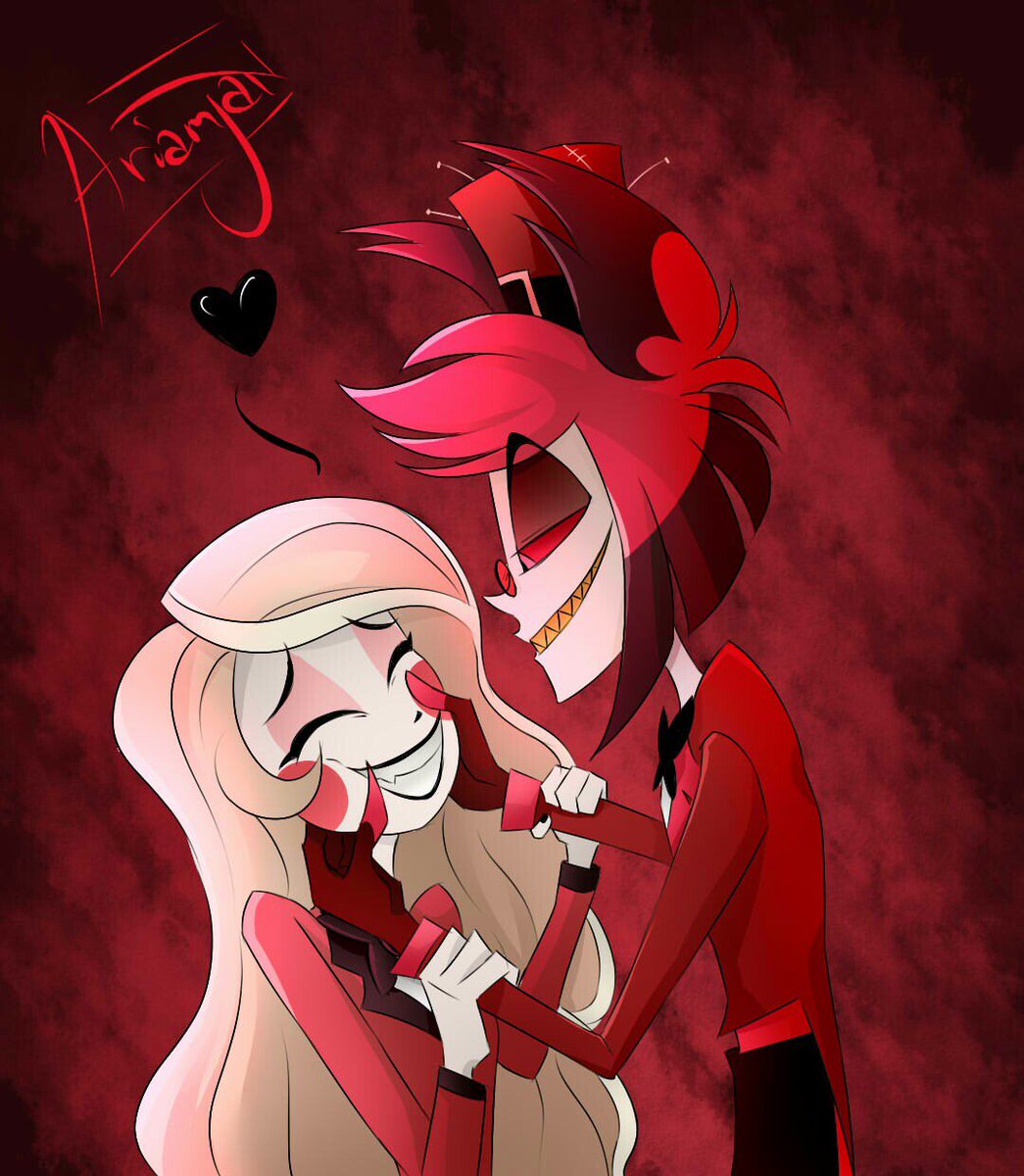 #Hote_Hazbin_Charlie_x_Alastor I only believe in this couple!Too bad Vivien...