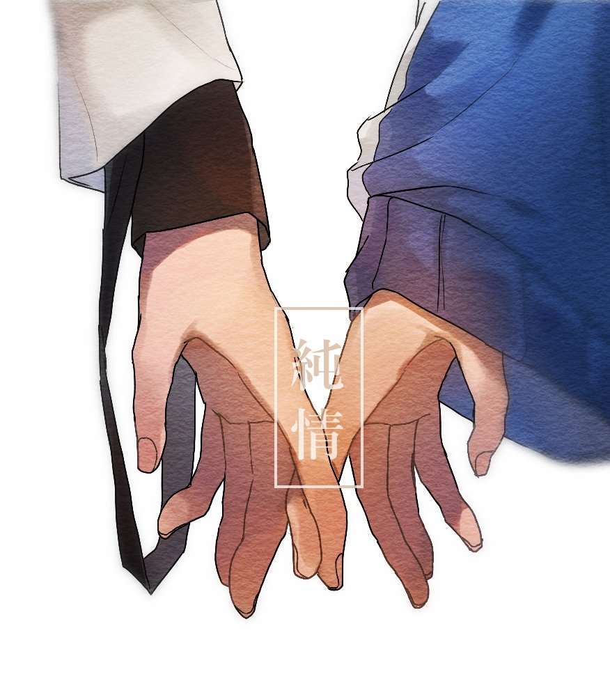 2boys long sleeves white background simple background multiple boys holding hands male focus  illustration images