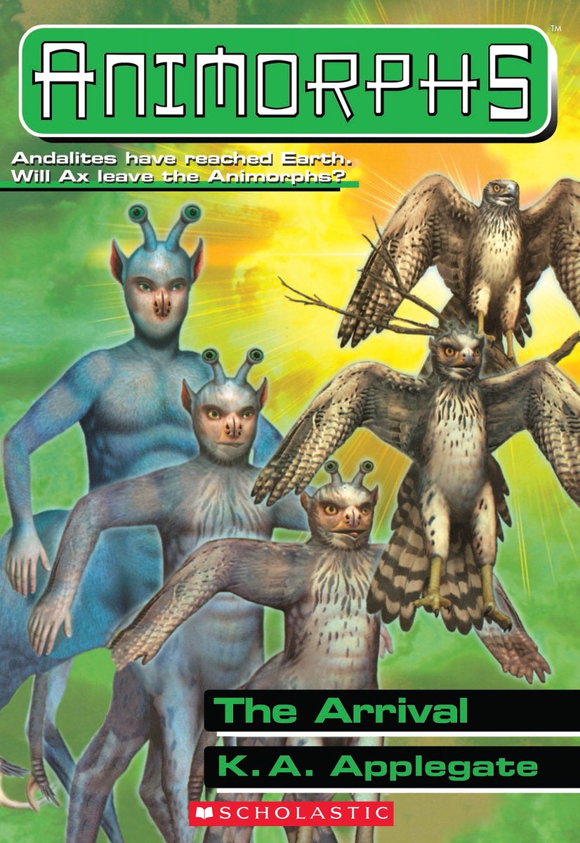  #TheArrival #AnimorphsDeer alien stranded on earth is visited by 4 of his kind who are here to assassinate evil slug alien, but turns out they want to kill all the slugs with a virus that might kill humans.Deer alien sides with humans and stops them.Has 1st kiss but prefers buns