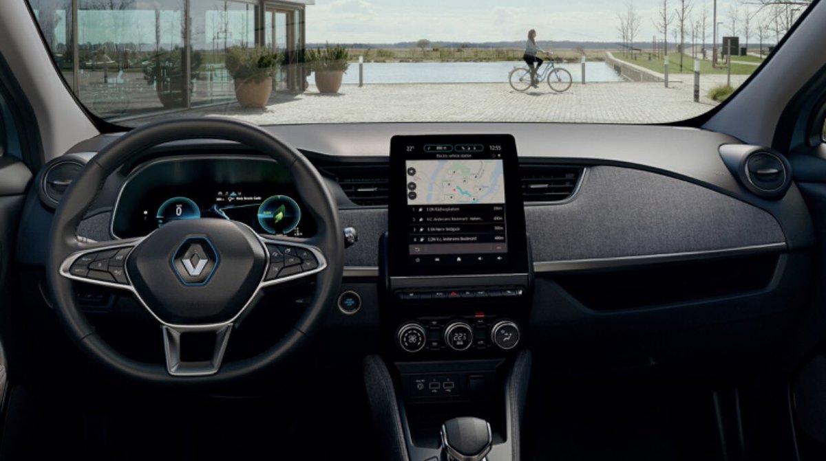 LucaOvrezzi's tweet photo. Materiali riciclati
Nuova #ZOE introduce sedili in tessuto riciclato al 100%. La banda centrale del cruscotto adotta lo stesso rivestimento per creare un'atmosfera comoda e calorosa. #Renault #ad 
@renaultitalia 

 #EasyElectricDrive #ElectricForEveryDay https://t.co/AZYYjATwXx