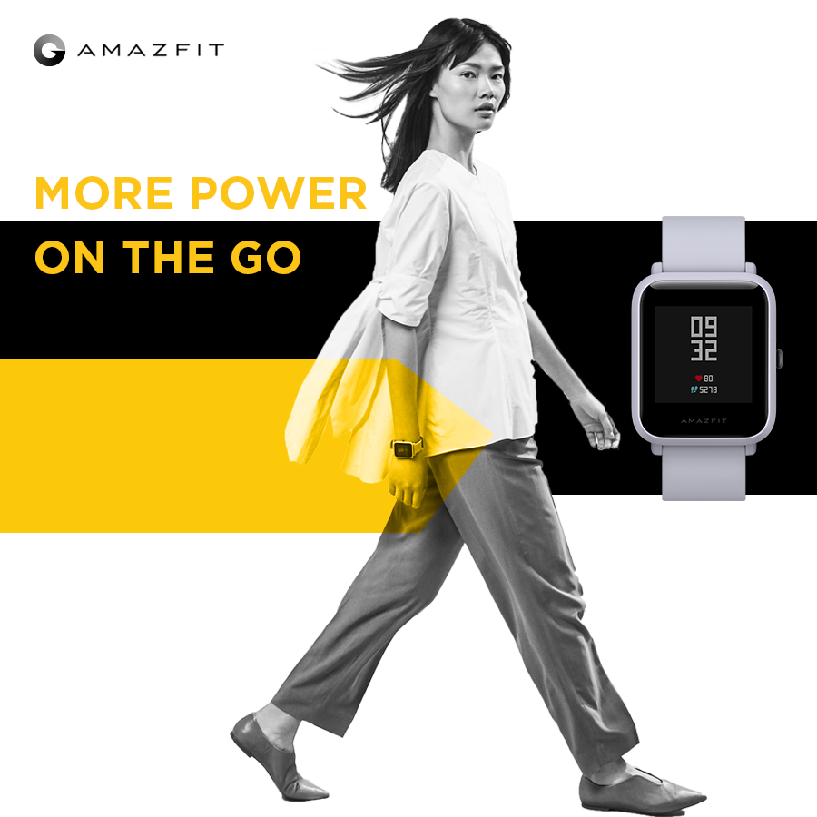 AmazfitIN's tweet photo. Get more power on your fitness journey with Amazfit Bip.
Buy here : https://t.co/y3lZ6PZpUl
#AmazYourself #AmazfitIndia #AmazfitBip #FitnessMotivation #FitForLife #Workouts #IntenseWorkouts #Health #HealthyLifestyle https://t.co/jM0OSdsCJW