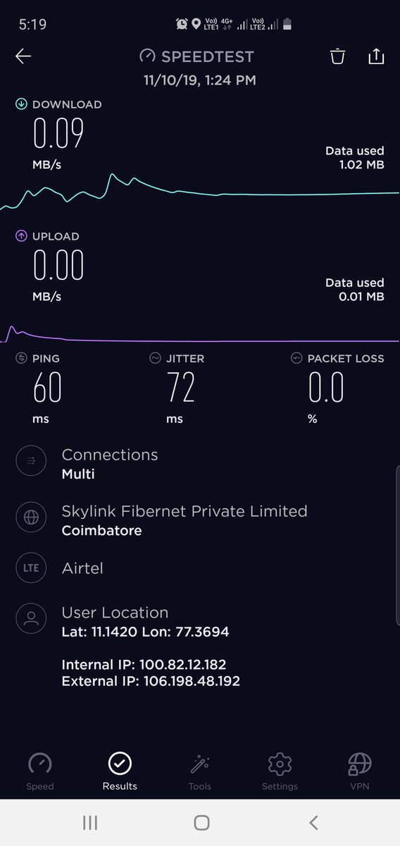 Prakashd2007's tweet photo. I am facing a huge network problem for the past 3 year's, every time I called to customer care just they have one answer - Your problem will be resolved in 48 hours

After 15 years of usage, It's time to change the network provider. #worst_network_provider
#Airtel @airtelindia https://t.co/EkAq8JaHk4