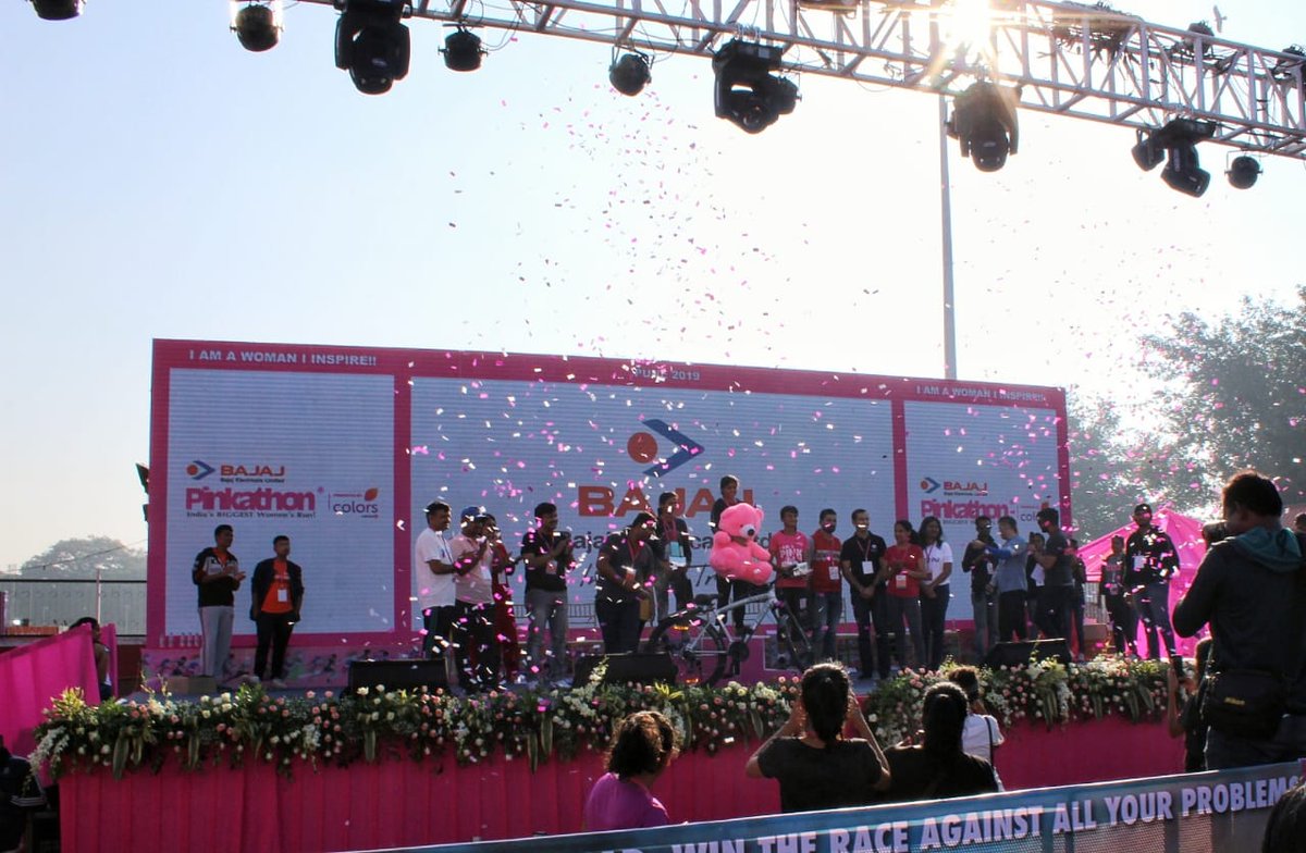 HyattRegencyPNQ's tweet photo. Pinkathon Pune 2019! What a fantastic start to the day. Proud to be a part of this tremendous effort in empowering women.
#Pinkathon2019 #pinkathoninida #worldofhyatt #teamhrp #hyattregencypune https://t.co/IO5NXjRQmn