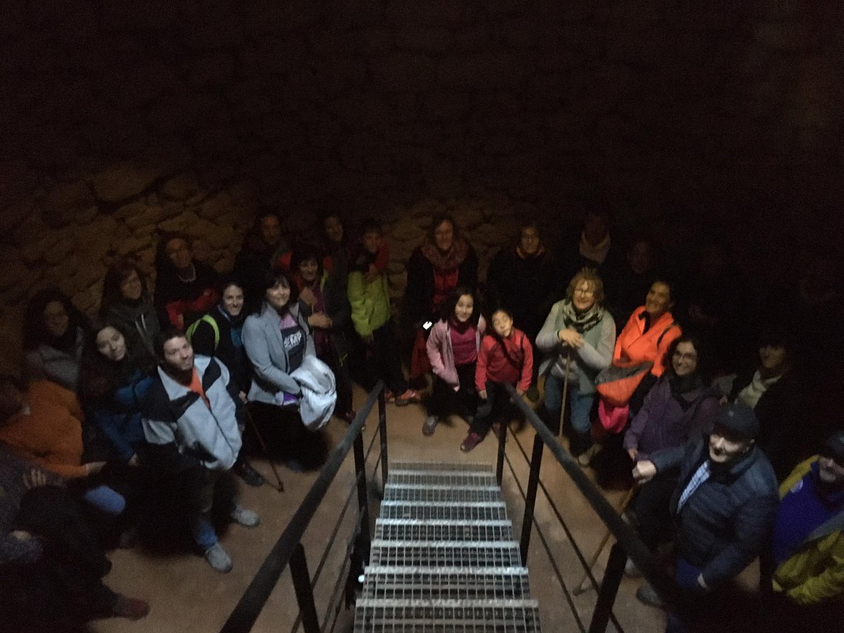 AtgPallars's tweet photo. Us deixem les imatges de la caminada al pou de gel d aquest matí,  activitat C♥️RD🐑V🍷dins la Fira del circ de @AjTalarn amb @byjuanin I @Espallares https://t.co/7Y67mkCVLE