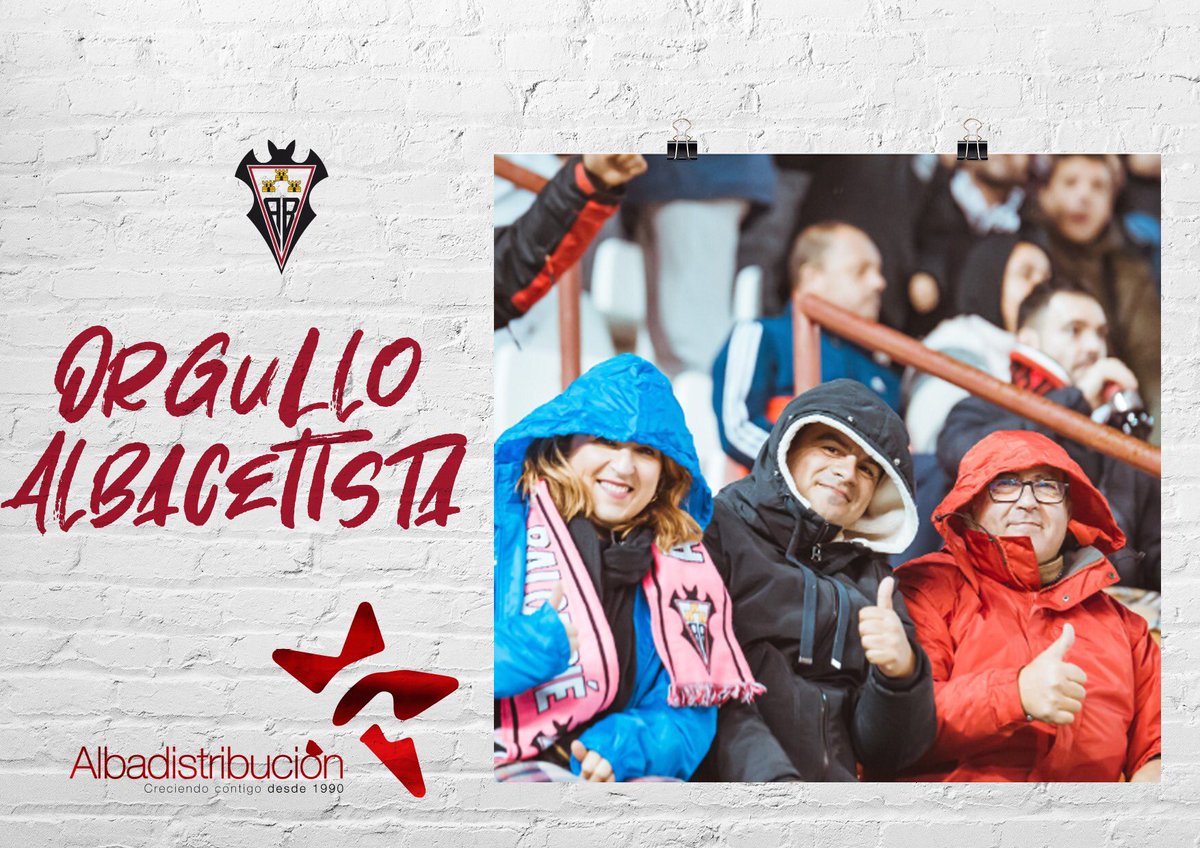 📸 | ORGULLO ALBACETISTA 🙌🏻

¿Sales en esta foto? 🤔 Si es así , tienes un regalo gracias a <a href="/Ab_Distribucion/">Albadistribución SL</a> 

Pásate por su local en Romica y llévatelo. Tienes hasta el viernes 22 de noviembre. 😃

#LocuraPorElAlba