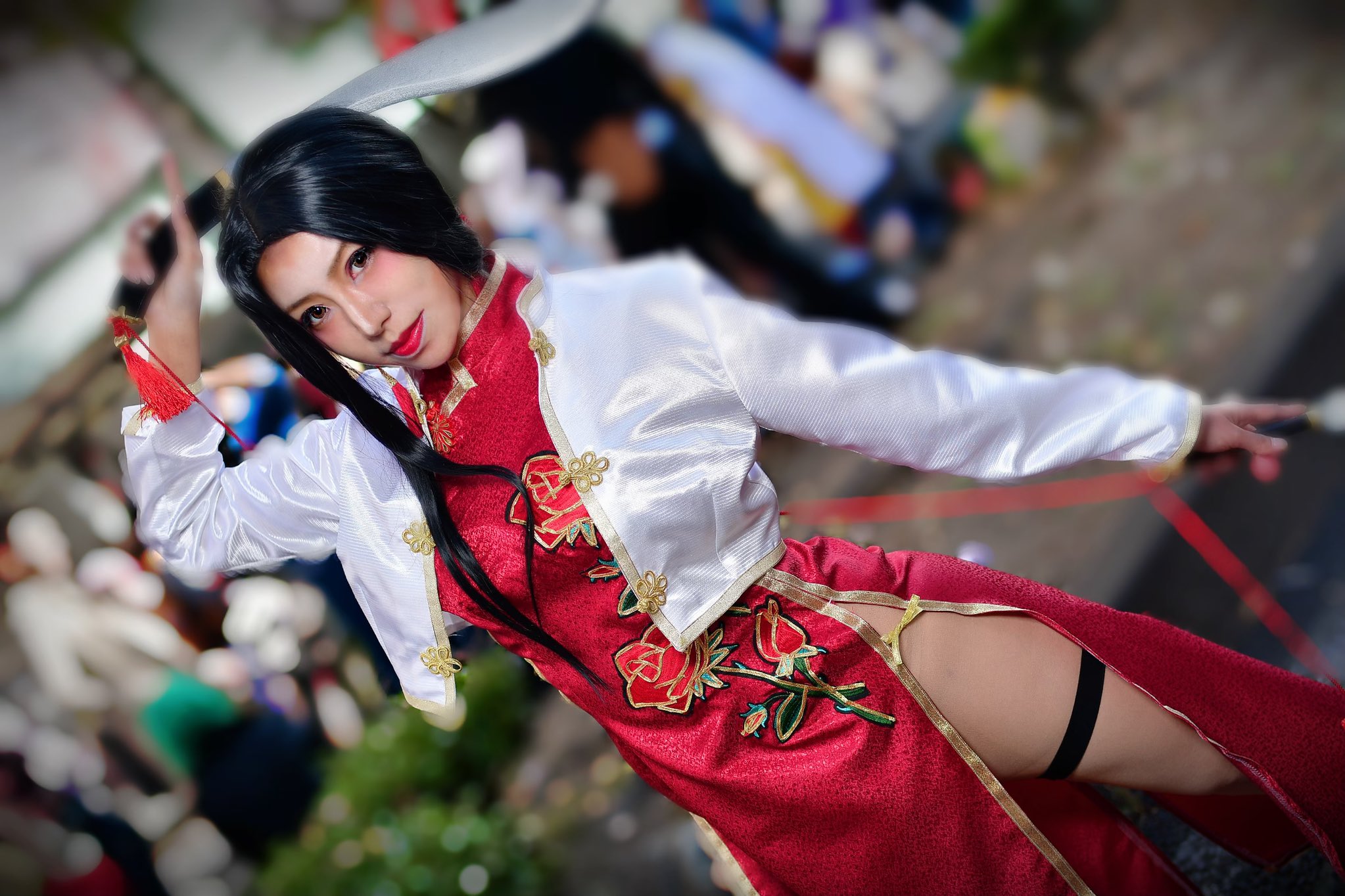 ブラックラグーン シェンホア コスプレ衣装 剥がす