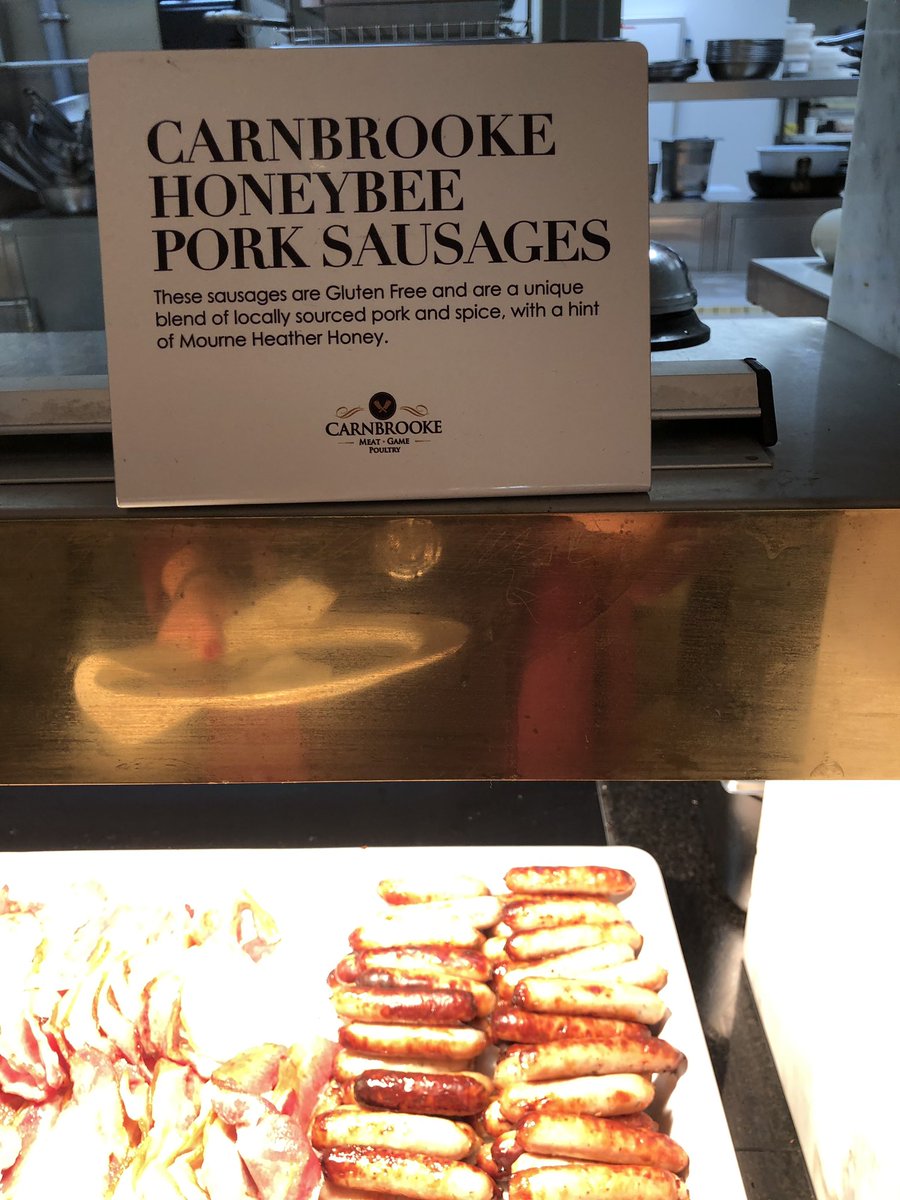 themariamchale's tweet photo. You’ll understand my joy if you’re #coeliac! When you’re at the breakfast buffet and they have #glutenfree sausages. Not sure it has ever happened before!! Superb breakfast services @grandcentralbel #visitbelfast https://t.co/BLAkZvp7O1