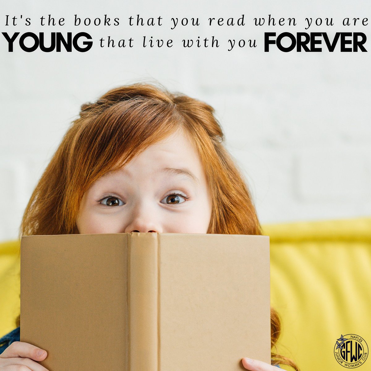 NaplesJuniors's tweet photo. We couldn't agree more. Be sure to bring a children's book or donation to the November General Meeting to support our philanthropy efforts in boosting literacy for the underprivileged in Collier County. #njwc #fortheloveofbooks #supportliteracy #graceplacenaples https://t.co/CYB7wjRDcD