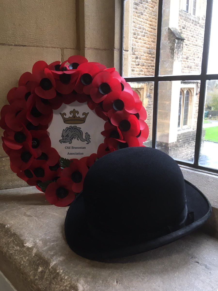 A very special Remembrance Sunday at King’s this morning <a href="/KingsBruton/">King's Bruton</a> <a href="/obakingsbruton/">Old Brutonians</a>