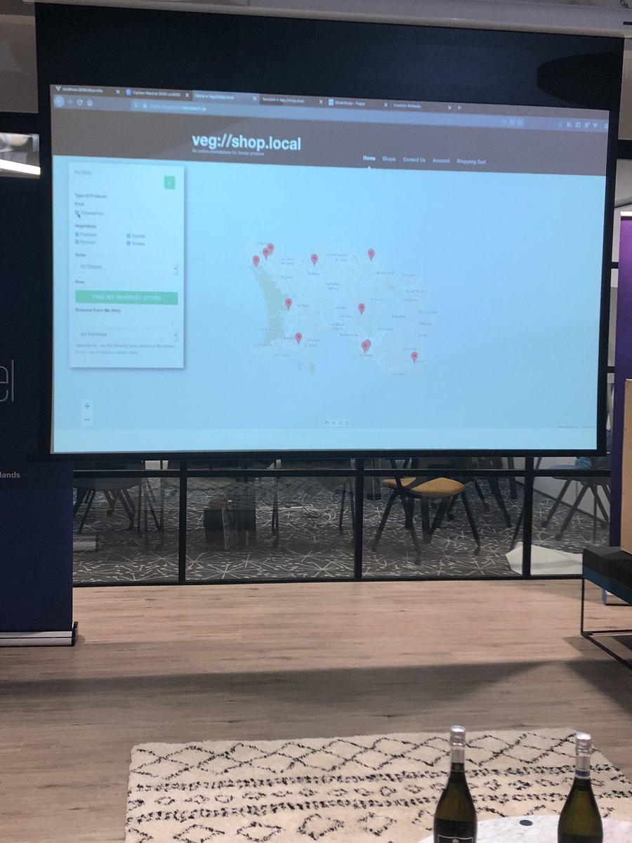 DigitalJersey's tweet photo. Pitch Six at #Envirohack2019 @NexusTechJSY https://t.co/NX864fNcFc