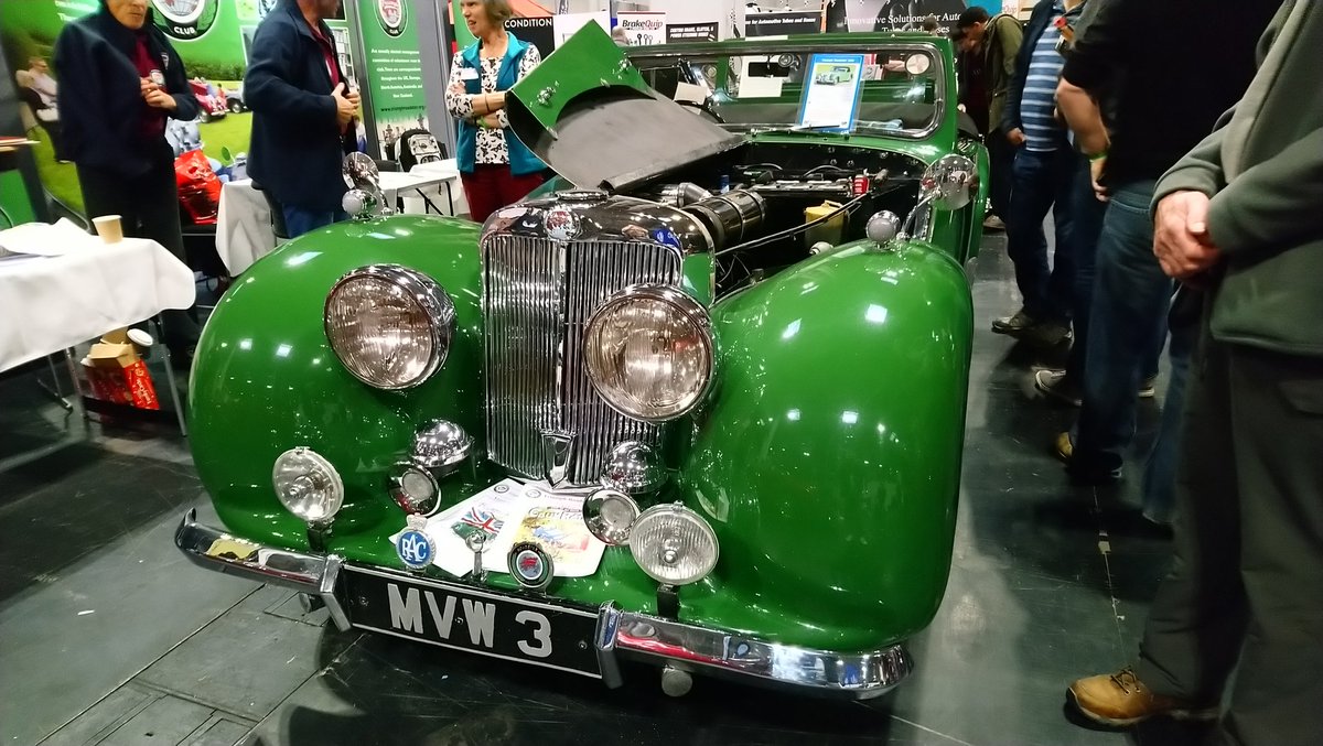 Terrific Triumphs old, and... #ClassicMotorShow