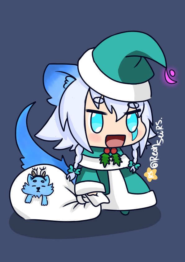 It's finally padoru season, so here's a maeve padoru I