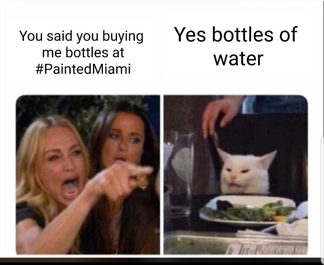 GlentonRowe's tweet photo. Yah haffi stay hydrated B 😂😂😂 Water is life. @Paintedja https://t.co/Fk4DywfTuJ