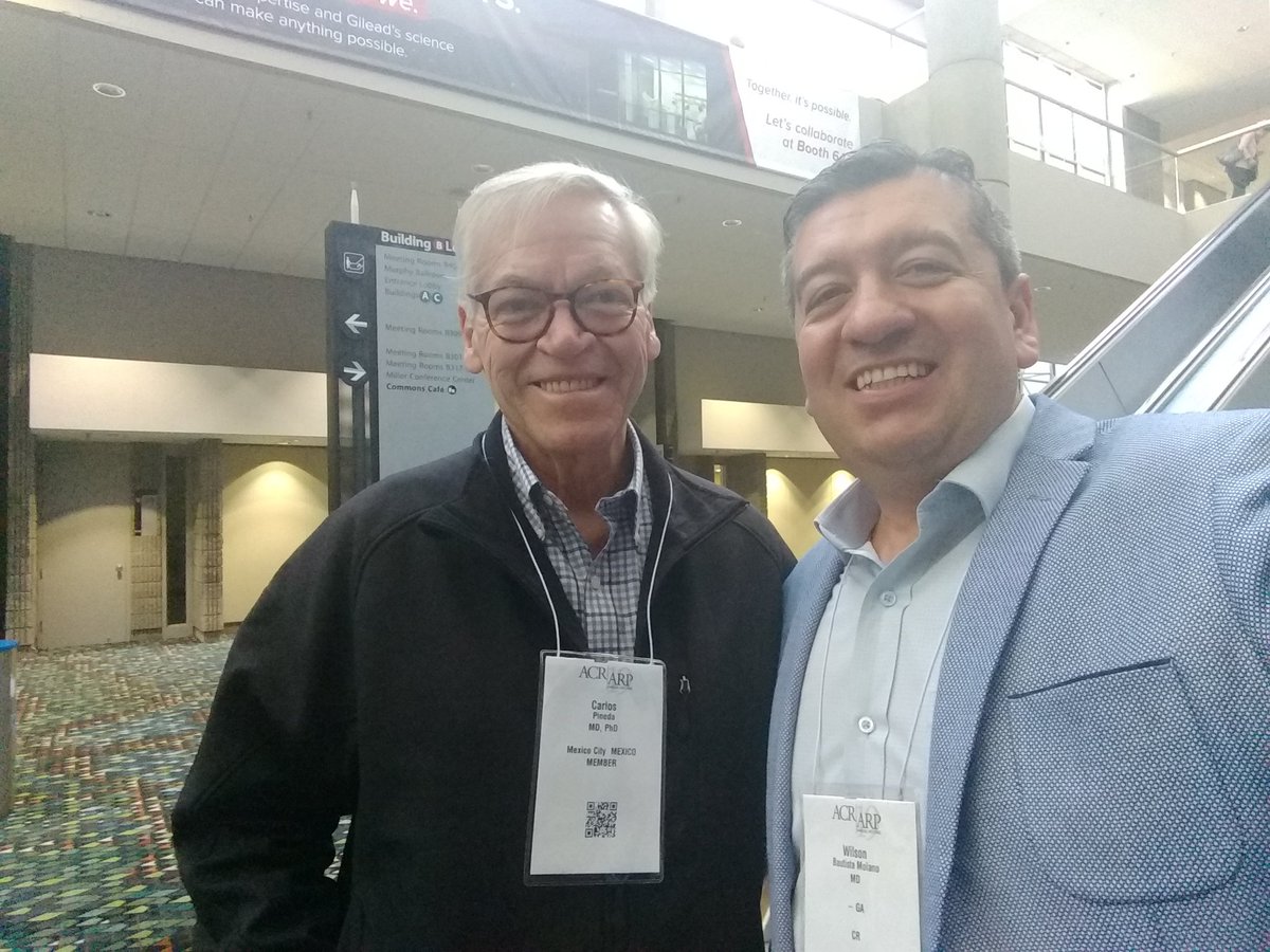 WilsonBautistaM's tweet photo. #ACR2019 Felicitaciones Dr Carlos Pineda @ColMexReuma por su reconocimiento como  Maestro @ACRheum un orgullo para la comunidad @PanlarLeague
@PanlarJ #PanlarJ https://t.co/jqKPGBPV07