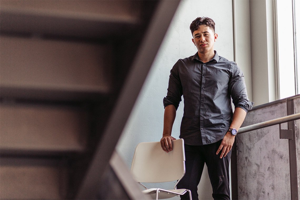 UofT's tweet photo. #UofTGrad19: 'I went out and started my own thing': @UTSC grad on his decision to build a cryptocurrency-focused startup #UofT 📜 https://t.co/3nm8Cau3K0 https://t.co/3nnb0CAWbS