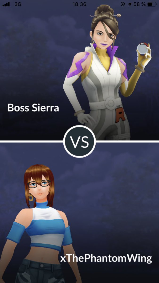 xThePhantomWing's tweet photo. Nach dem 2. Anlauf geschafft  #PokemonGo #GORocketLeader #SierraDone #ArloDone https://t.co/6NqaziM2hV