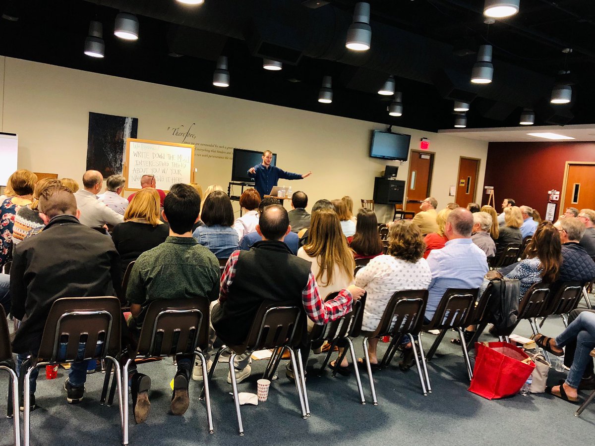 Life group leader training this morning—we are so incredibly grateful for each &amp; every single one of them! Take a moment to thank God for the people in your life who have helped shape your walk with the Lord!