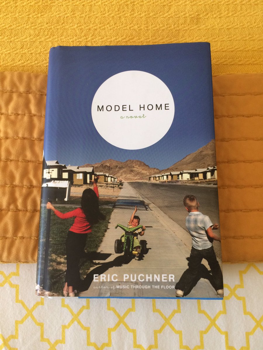 JellyDonutsRule's tweet photo. Just finished reading this book, #ModelHome by #EricPuchner. What a fantastic read, I didn’t want it to end. I was sucked in right from the get go and enthralled the whole way thru. I love when a book is so captivating. I highly recommend it, even if you’re “not big on reading”. https://t.co/otx0Y5A0yH