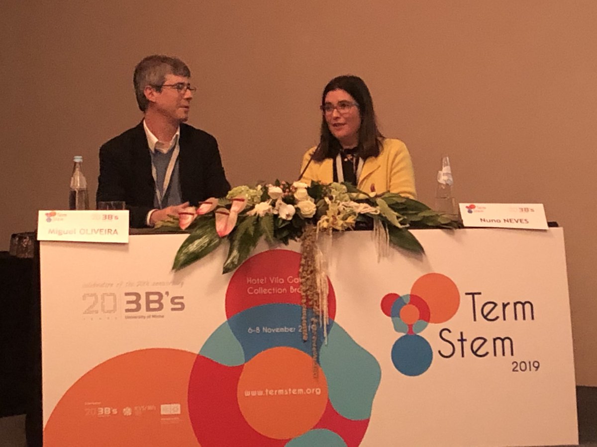 e_balmayor's tweet photo. Fantastic @3bsuminho Alumni session organized by @mhatricell and @RLGReis at #TERMSTEM Thank you for this unique opportunity to reunite with friends and colleagues! Great science and friendship! https://t.co/DeOrDOqg37