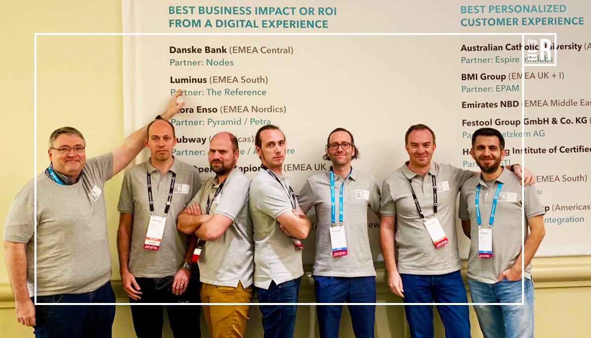 Our 7 headed delegation just came back from the Sitecore Symposium in US, Orlando. They'll be happy to share their knowledge &amp; insights during the official "Belgian Sitecore Summit 2019" on December 12 in Mechelen. Register now: bit.ly/32AJt9W #sitecoresym #sitecore