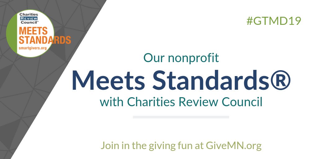 smartgivers's tweet photo. #GTMD19 Early Giving is happening now! Be a #SmartGiver. Support #MeetsStandardsNonprofits like @ccstcloud, @Channel1FoodMN, @childrenscancer, @CHeartLink, @CHLSSAdoption, @ChildPerfArtsMN, @Hoping1234. 

For a full list of reviewed nonprofits, go to https://t.co/bqOelxaKca. https://t.co/omr2IxQ0rO