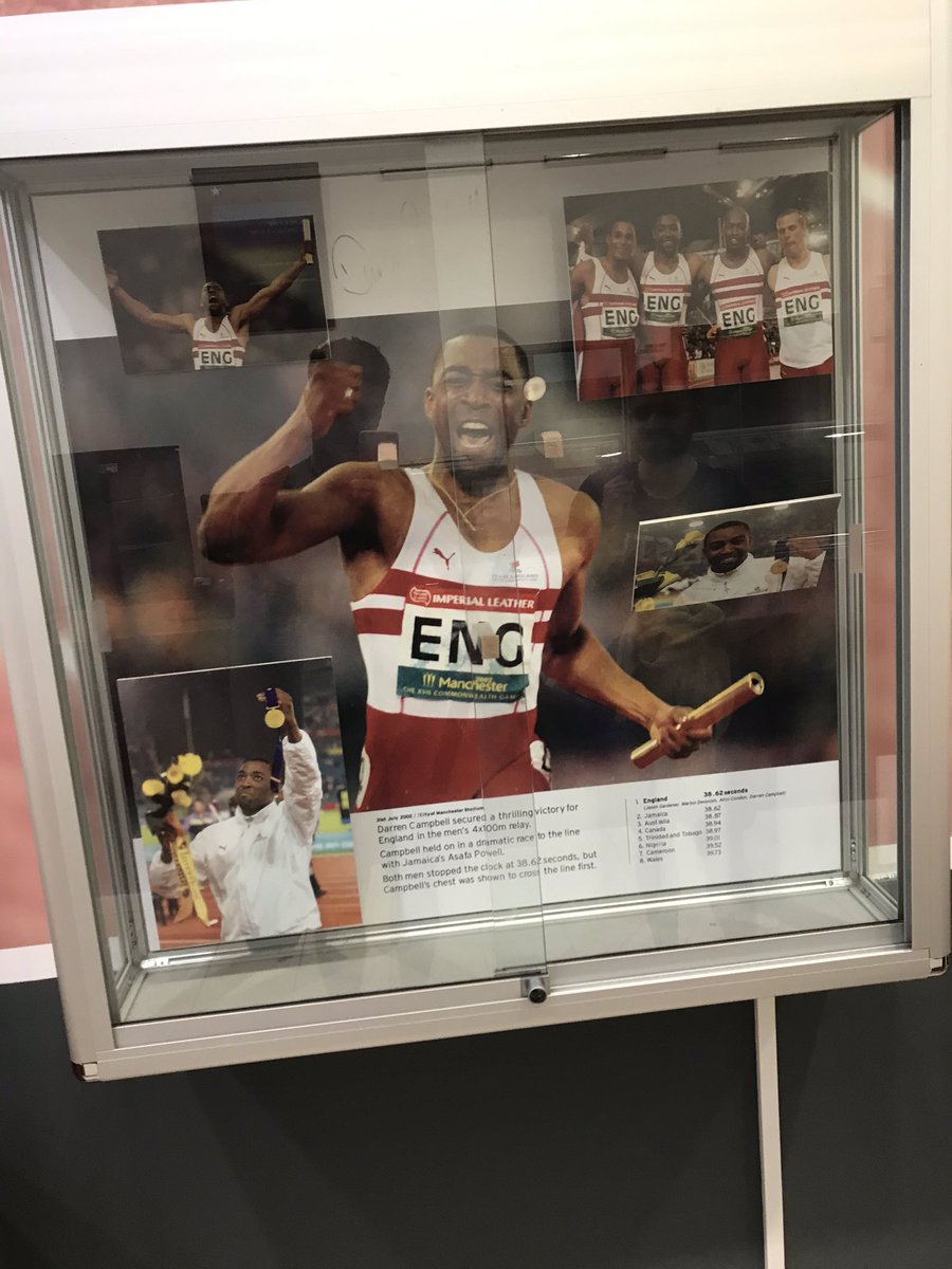 Competing today up in Manchester and found you on the wall boss 😝👊🏼 <a href="/campbelldarren/">Darren Campbell</a>