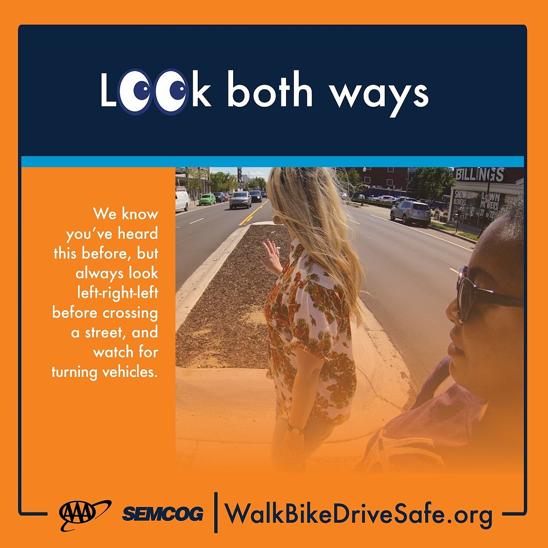smart_movesus's tweet photo. While the Walk Bike Drive Safe campaign is ending, we hope you keep these safety tips in mind all year! #walkbikedrivesafe https://t.co/6EhMq0g0AX