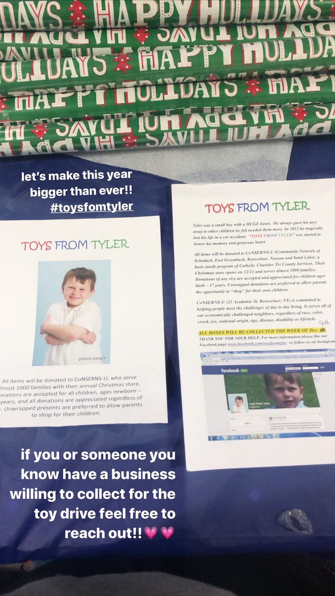 morgan_mkz's tweet photo. toys from tyler is back and hoping for its best year yet! if you or someone you know have a business willing to put a donation box or just donate in general let me know! visit the facebook page for more info❤️ https://t.co/tdkzmN6ZvP https://t.co/rMTFmNY9O3