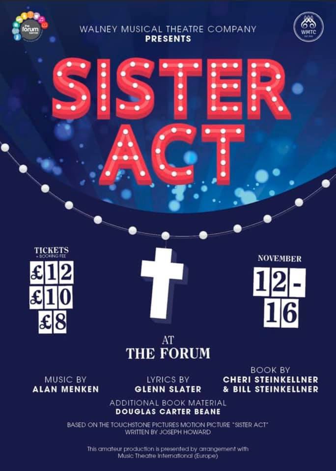Break a leg to all involved in Walney’s production of SISTER ACT this upcoming week, if you haven’t got a ticket yet... why not?? <a href="/theforumbarrow/">The forum Barrow</a> website will be your best bet, but selling fast! #SupportYourLocalTheatre #NunsHavingFun ✝️🎶🎭