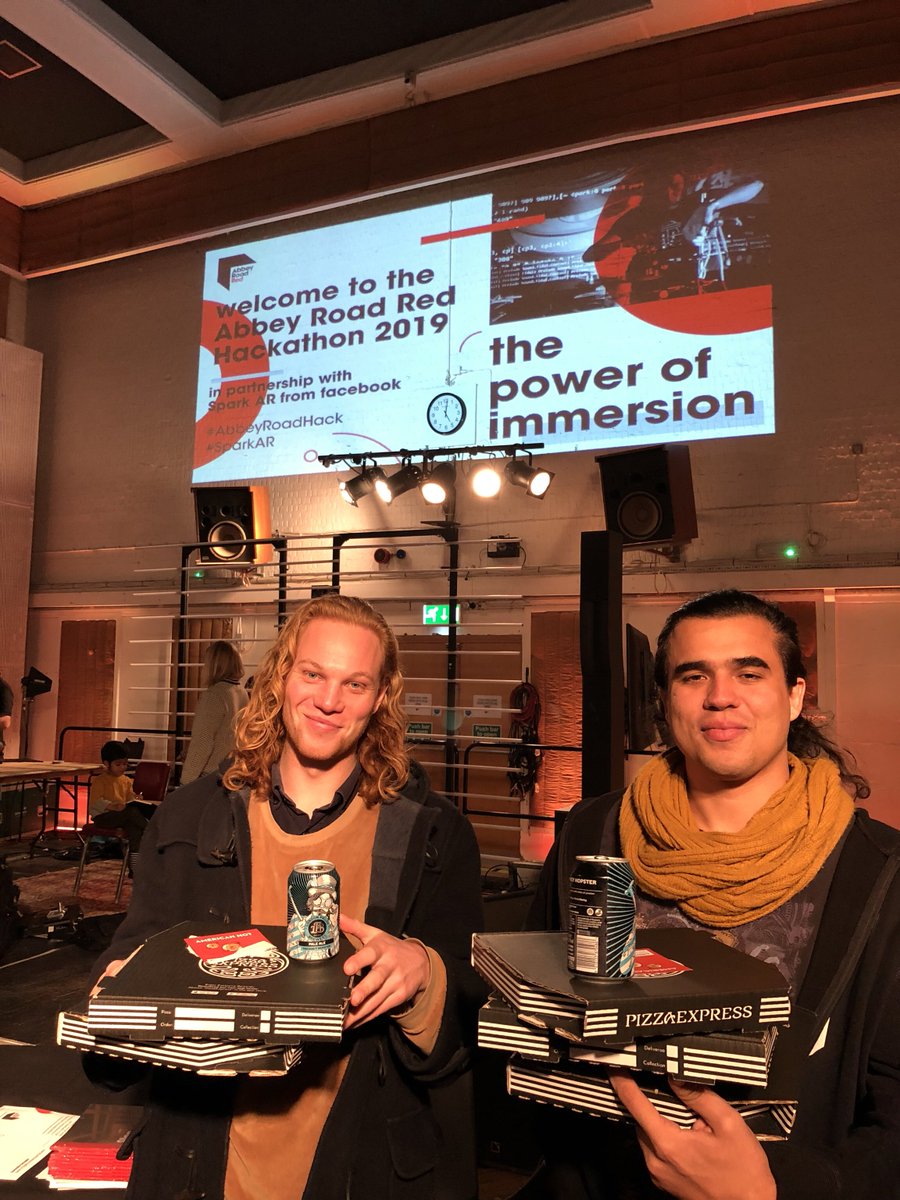 AbbeyRoadREDD's tweet photo. A massive thank you to @PizzaExpress for providing celebratory pizzas to our incredible hackers at the end of the mammoth 36 hours #AbbeyRoadHack https://t.co/oL7gImU2lO
