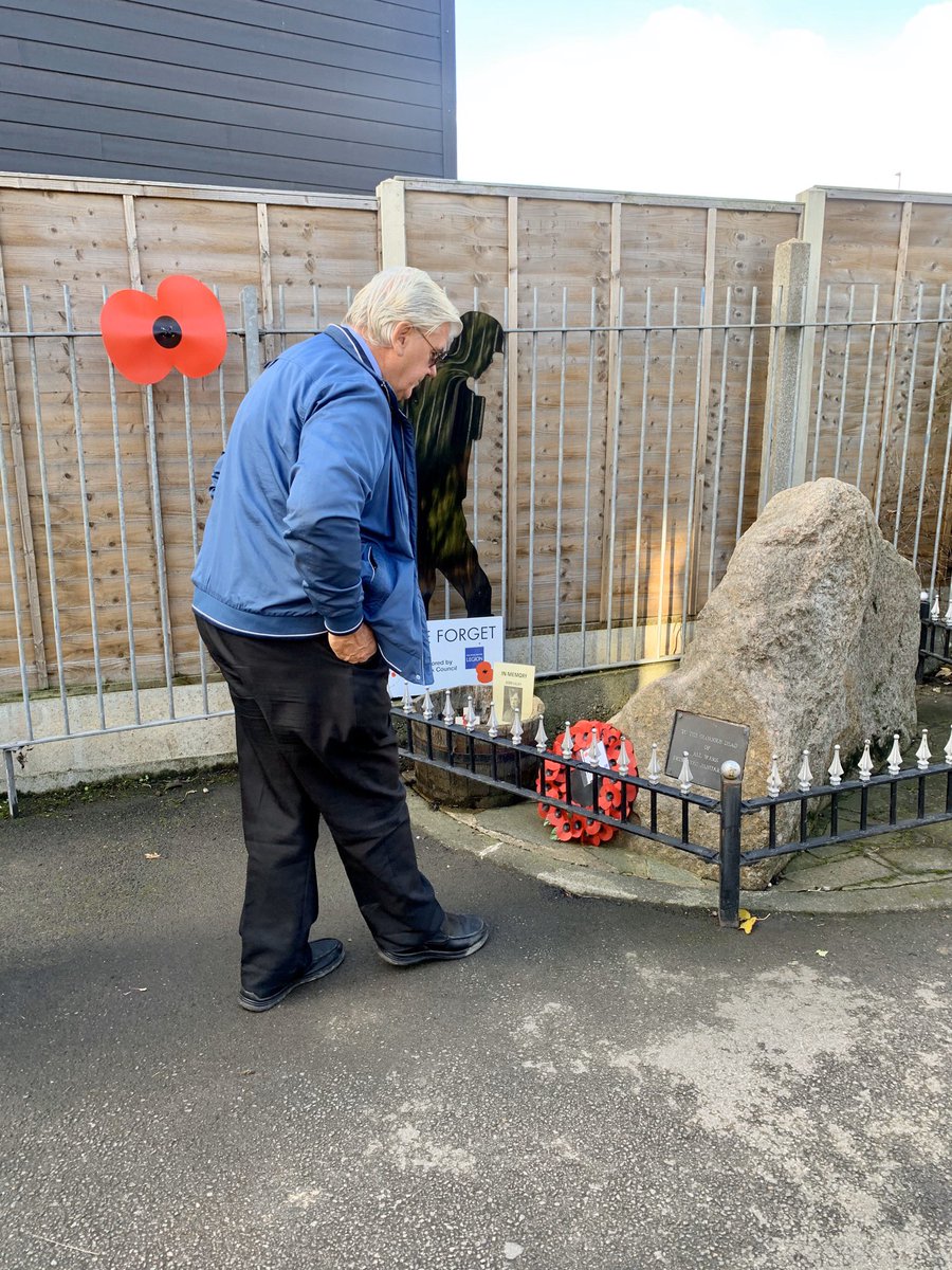 qaisarabbasuk's tweet photo. We gathered in #WestThurrock memorial ground to remember those who sacrificed their lives for this country. The forum chair laid wreath on behalf of local residents &amp; a minute’s silence was also observed.

#RemembranceDay #RemembranceSunday #RemembranceDay2019 #LestWeForget https://t.co/M80ZFkVyZT