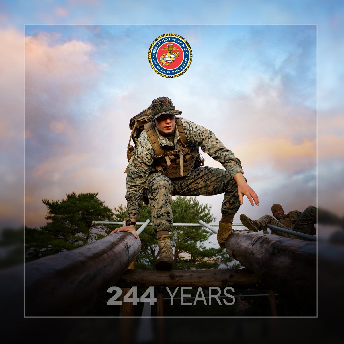 Happy 244th birthday <a href="/USMC/">U.S. Marines</a>!  Give us a call whenever you need some #airpower. #HappyBirthdayMarines