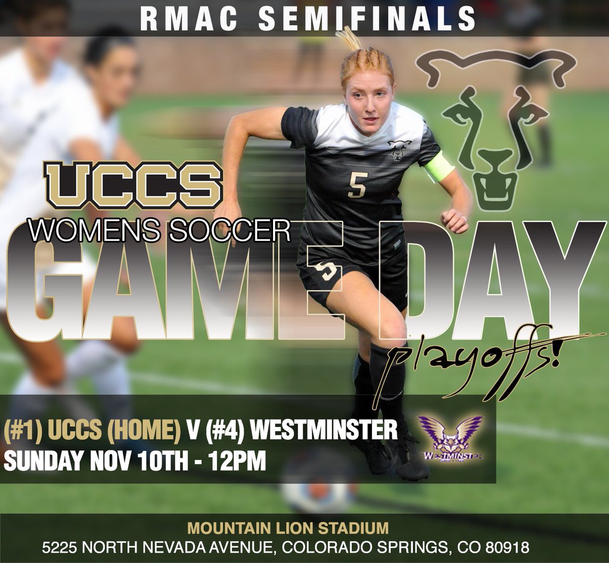 UCCSws's tweet photo. GAME DAY! #grofaco #GoMountainLions https://t.co/9DUh8DQ2Hm