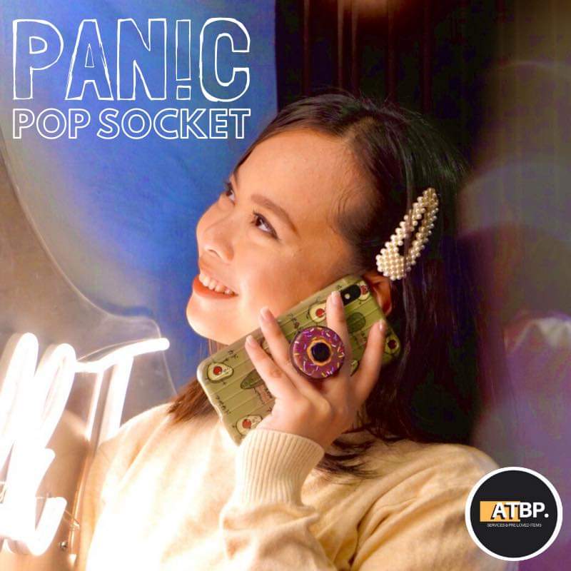 atbp_co's tweet photo. ATBP is coming with our very own PANIC! Pop Socket! 😍

Get your wallets out, mga #blessedt! At abangan ang ihahatid sa inyo ng ATBP, kung saan Ang Taong Bibili, Pagpapalain! 😉❤

#Sinag2019
#USTSHSEntrepBazaar2019
@USTSHSEntrepBazaar https://t.co/vOlHABrtVr