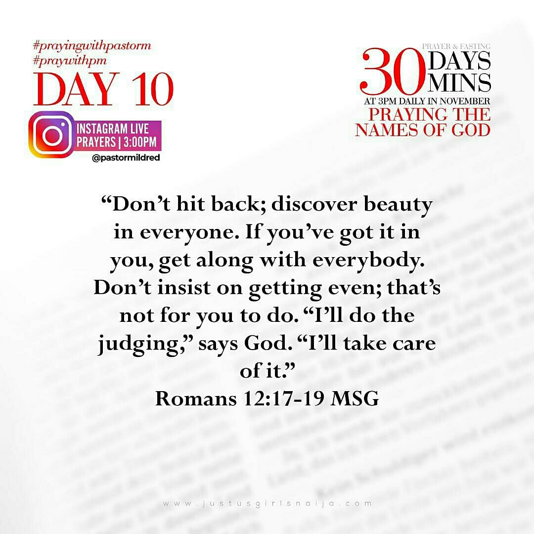 _JustUsGirls_'s tweet photo. Day 10 - EL GEMUWAL - the God of recompense. Vengeance is His. He will pay in full 🙏🏼 today we choose to let him fight. We will be still. He is the God that compensates the offended 🙏🏼😭
#prayingwithpastorm #praywithpm https://t.co/NS7LLMFQaW