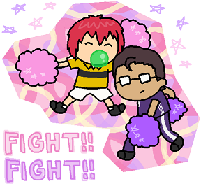 今まで描いたやつ見てたんだけどやっぱりこの二人はかわいいんですよ…❤️💜( '◟˘ )(▭-▭-)❤️💜 