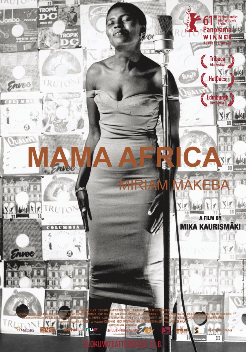 Ariff_festival's tweet photo. "I kept my culture. I kept the music of my roots. Through my music I became this voice and image of Africa and the people without even realising" Miriam Makeba

The award winning singer and actress will be on our ARIFF screens in her documentary, Mama Africa

#ARIFF2019 #MyPower https://t.co/G5LgZjYvqx