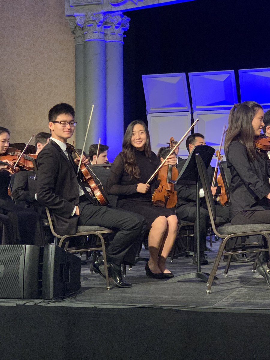 violaman1973's tweet photo. Concert time for Jamie. 6th chair at National Orchestra. Congratulations!!! @GoMounts @GoEHSMounts https://t.co/IRTpq08hCJ