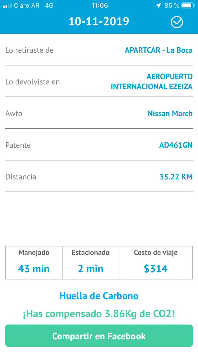 _Santiagol_'s tweet image. 314 pesitos de La Boca a Ezeiza. Necesitamos más @Awtoar