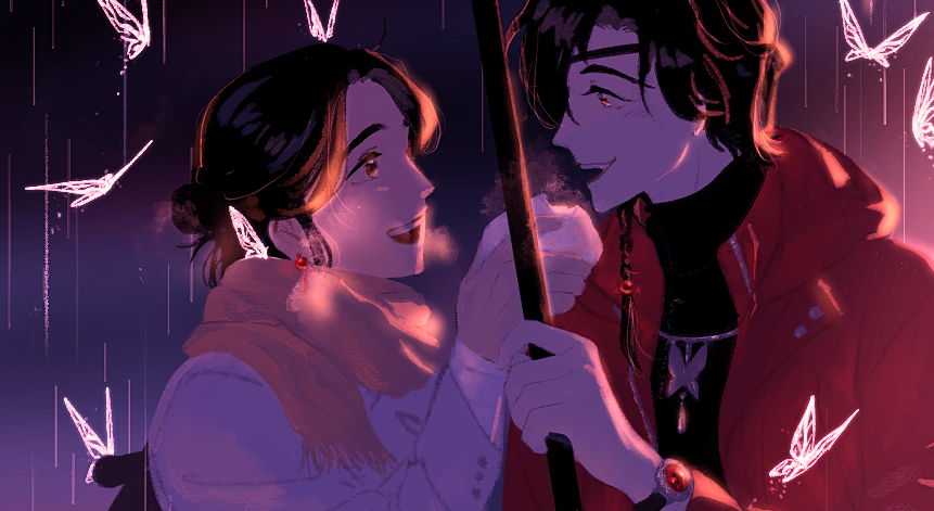 Endless Feast 2020 MXTX Fan Calendar is out for preorder!! heres my preview for the November Hualian.. warm mantou...
#天官赐福 #HeavenOfficialsBlessing